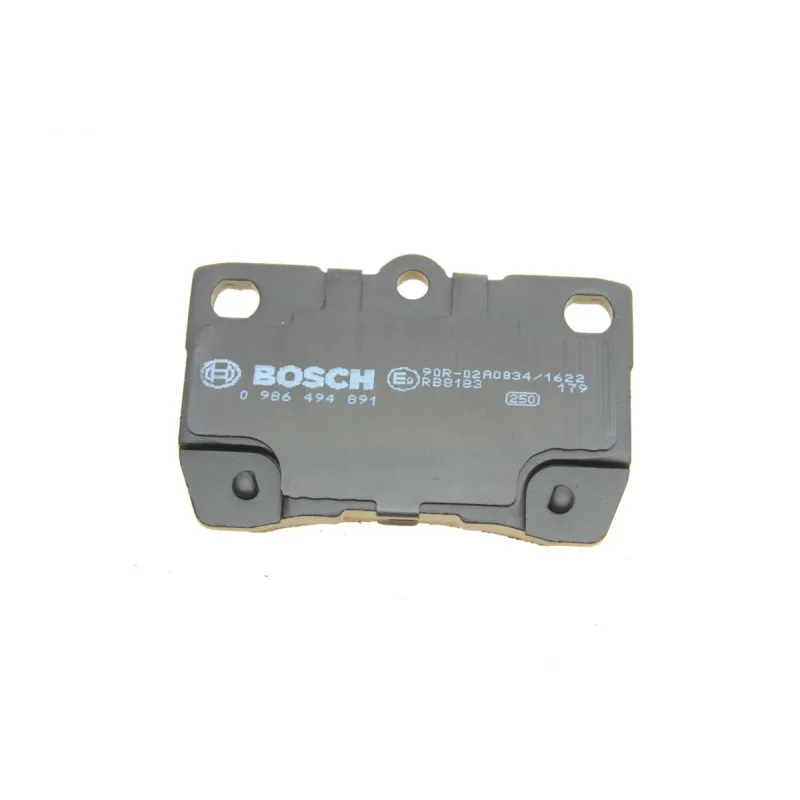 Колодки гальмівні задні BOSCH 0 986 494 891 для Lexus GS/IS II/IS C 2005-2011, 88.3x58.4x15.5 мм