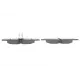 Колодки гальмівні передні BOSCH 0 986 494 898 для BMW 5 (F10, F11) 155.3x68.5 мм