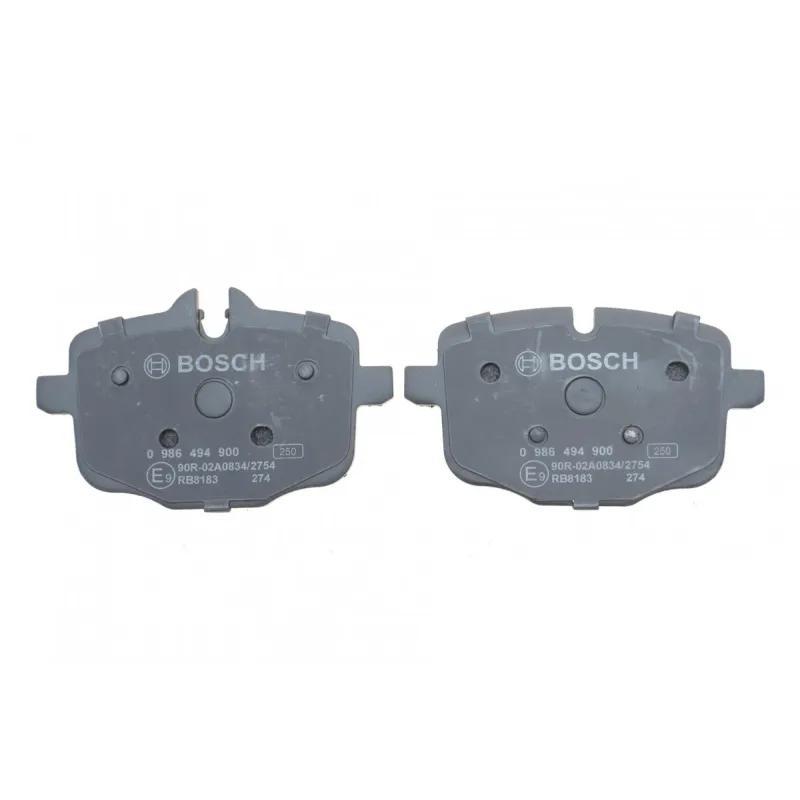 Колодки гальмівні задні BOSCH 0 986 494 900 для BMW 5 (G30/G31) / 7 (G11/G12) / X5 (G05) 17-