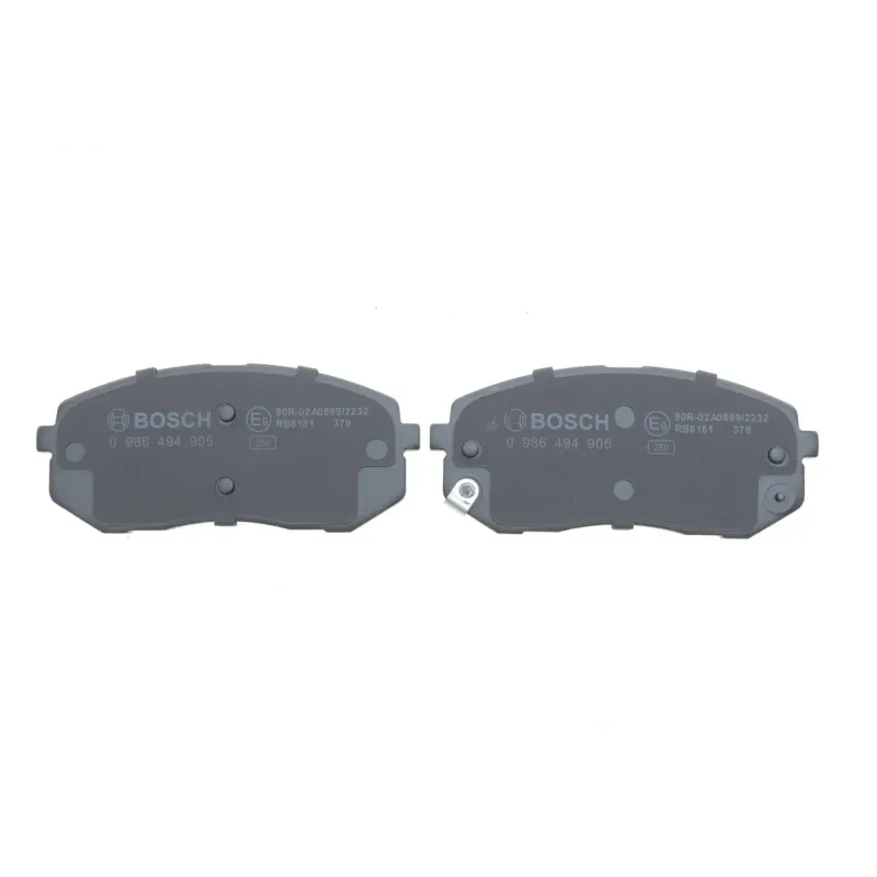Колодки гальмівні передні Bosch 0 986 494 905 для Hyundai Tucson 15-, Kia Sportage, i40, 137.9x61 мм
