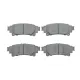 Колодки гальмівні задні BOSCH 0 986 494 907 для Toyota Prius, Lexus IS 2011-, 15x115.2x45.8 мм