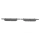 Колодки гальмівні задні BOSCH 0 986 494 907 для Toyota Prius, Lexus IS 2011-, 15x115.2x45.8 мм