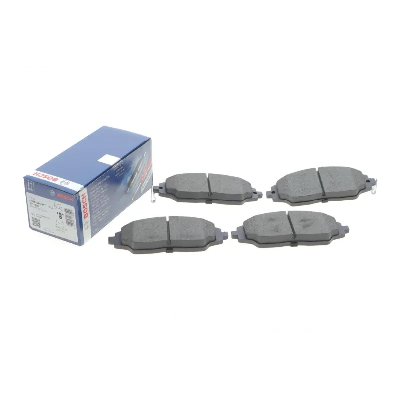 Колодки гальмівні передні BOSCH 0 986 494 917 для Chevrolet Aveo T300 142.1x53.7 мм