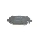 Колодки гальмівні задні BOSCH 0 986 494 930 для Fiat 500X, Jeep Renegade 2014-, 115.4x49.5x17.1 мм