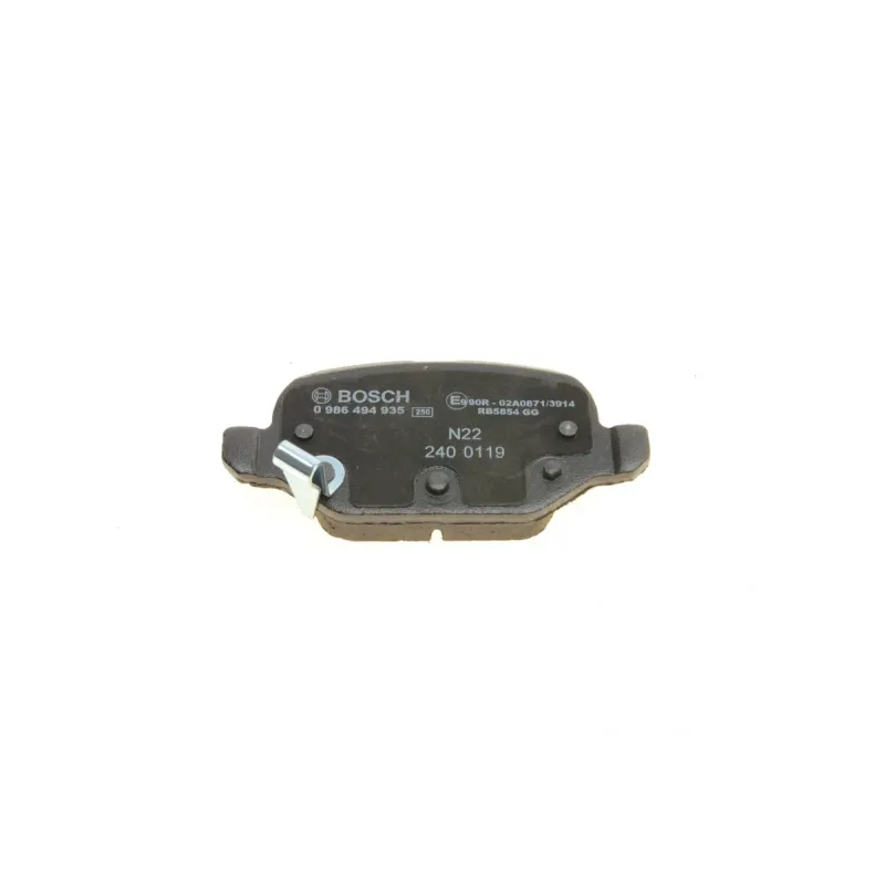 Колодки гальмівні задні BOSCH 0 986 494 935 для Fiat Panda 2012- (задні)
