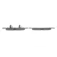 Колодки гальмівні передні BOSCH 0 986 494 962 для Mercedes-Benz M-Class W166, GLE W166 2011-2019
