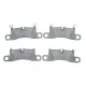 Колодки гальмівні задні BOSCH 0 986 494 977 для Porsche Cayenne 9YA 2017-, 911 991 2011-, Boxster 982 2016-, 187.4x64x16 мм