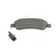 Колодки гальмівні задні BOSCH 0 986 494 994 для Citroen Jumper, Fiat Ducato, Peugeot Boxer 2006-, з датчиками
