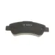 Колодки гальмівні задні BOSCH 0 986 494 994 для Citroen Jumper, Fiat Ducato, Peugeot Boxer 2006-, з датчиками