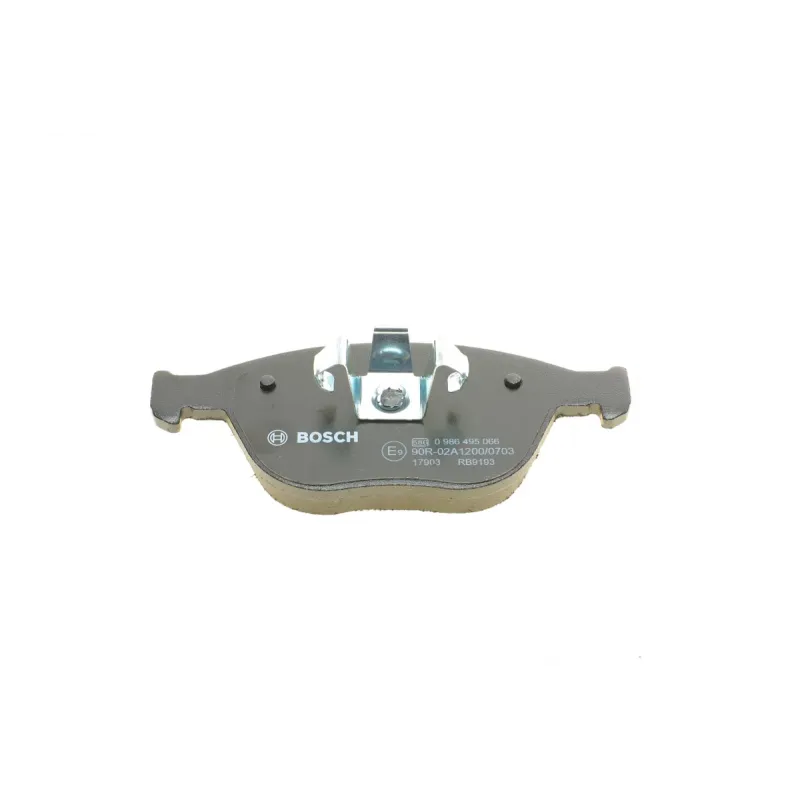 Колодки гальмівні передні BOSCH 0 986 495 066 для Ford Connect, Fiesta, Focus 156.4 мм