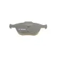 Колодки гальмівні передні BOSCH 0 986 495 066 для Ford Connect, Fiesta, Focus 156.4 мм