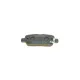 Комплект задніх гальмівних колодок BOSCH 0 986 495 089 для Nissan Juke, Leaf, Cube, Murano, Teana, X-Trail, Tiida, Pulsar