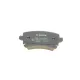 Колодки гальмівні задні BOSCH 0 986 495 094 для VW T5 Multivan/Kombi/Eurovan 2003-2009, 116.2x58.6 мм