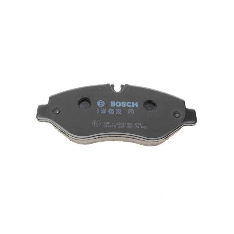 Колодки гальмівні передні BOSCH 0 986 495 098 для Mercedes-Benz Sprinter (906) 2003-2019, Vito (W639) 2003-2014