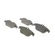 Колодки гальмівні задні BOSCH 0 986 495 105 для Mercedes-Benz C-Class W204 2007-2014, 122.5x54.6x16.7 мм
