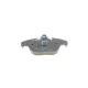Колодки гальмівні задні BOSCH 0 986 495 105 для Mercedes-Benz C-Class W204 2007-2014, 122.5x54.6x16.7 мм