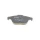Колодки гальмівні задні BOSCH 0 986 495 105 для Mercedes-Benz C-Class W204 2007-2014, 122.5x54.6x16.7 мм