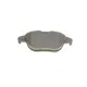 Колодки гальмівні задні BOSCH 0 986 495 105 для Mercedes-Benz C-Class W204 2007-2014, 122.5x54.6x16.7 мм
