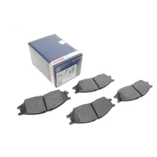 Колодки гальмівні передні BOSCH 0 986 495 146 для Nissan Almera II N16 2000-2006, 134.9x48.5 мм