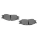 Колодки гальмівні передні BOSCH 0 986 495 146 для Nissan Almera II N16 2000-2006, 134.9x48.5 мм