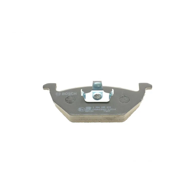 Колодки гальмівні передні BOSCH 0 986 495 213 для Audi A3, Skoda Octavia, VW Golf (+датчик)