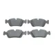 Колодки гальмівні передні BOSCH 0 986 495 229 для BMW 3 (E36/E46) 1990-2005, 151.5x57.7x17.5 мм