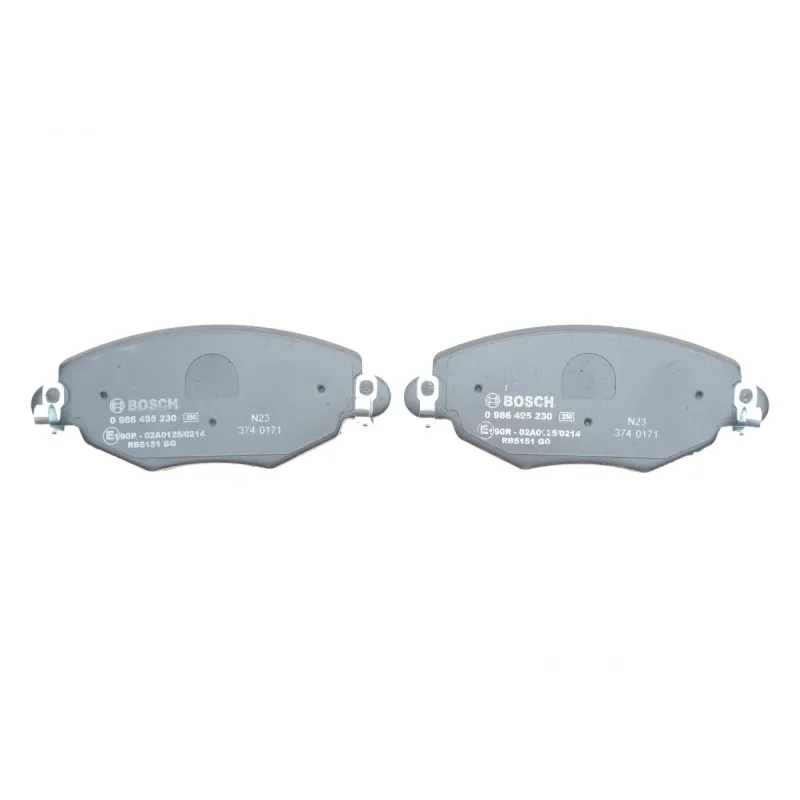 Колодки гальмівні передні BOSCH 0 986 495 230 для Ford Mondeo III, Jaguar X-TYPE 149.1x60.5x18.3 мм