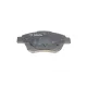 Колодки гальмівні передні BOSCH 0 986 495 237 для Opel Corsa D 2006-2014, 122.9x53 мм