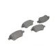 Колодки гальмівні передні BOSCH 0 986 495 237 для Opel Corsa D 2006-2014, 122.9x53 мм