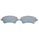 Колодки гальмівні передні BOSCH 0 986 495 243 для Toyota Corolla Altis 2002-2007, 131.7x57.3 мм