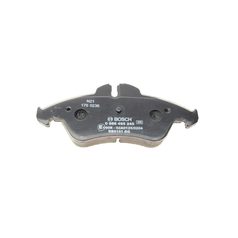 Колодки гальмівні передні BOSCH 0 986 495 245 для Mercedes-Benz Sprinter/Vito (W638) 1996-2006