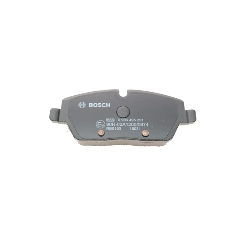 Колодки гальмівні (передні) BMW 1 (E81/E82/E87/E88) 04-13/2 (F45) 14-18 замінено на 0986494588