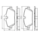 Колодки гальмівні (передні) BMW 1 (E81/E82/E87/E88) 04-13/2 (F45) 14-18 замінено на 0986494588