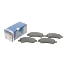 Колодки гальмівні задні BOSCH 0 986 495 254 для Citroen Jumper, Fiat Ducato, Peugeot Boxer 2006- (136.9x48.9 мм)