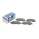 Колодки гальмівні задні BOSCH 0 986 495 254 для Citroen Jumper, Fiat Ducato, Peugeot Boxer 2006- (136.9x48.9 мм)