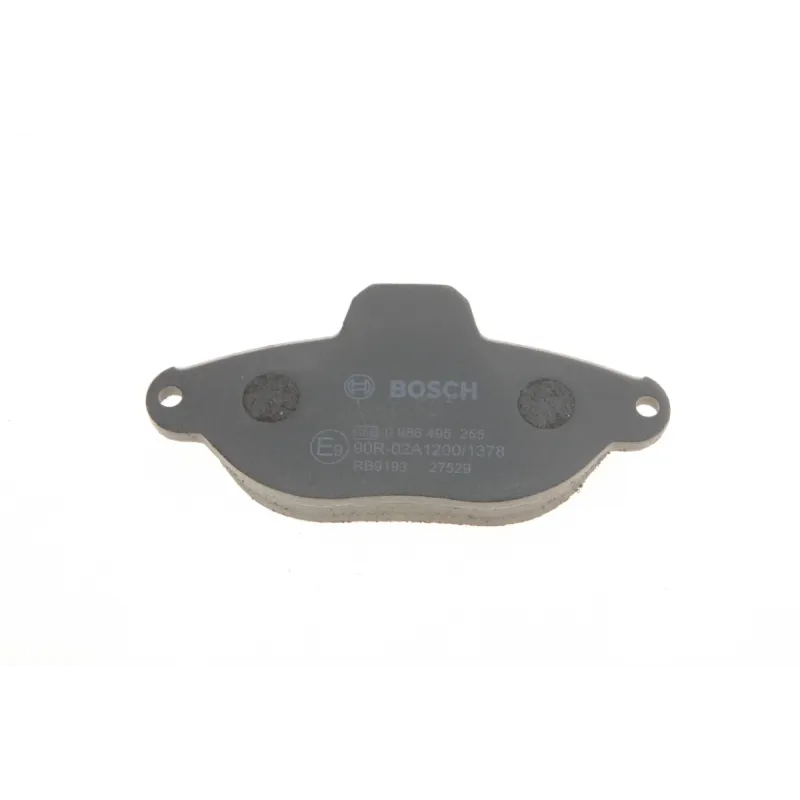 Колодки гальмівні передні BOSCH 0 986 495 255 для Fiat 500, Panda, Punto 114.7x54.9x16.4 мм