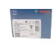 Колодки гальмівні передні BOSCH 0 986 495 255 для Fiat 500, Panda, Punto 114.7x54.9x16.4 мм
