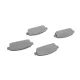 Колодки гальмівні задні BOSCH 0 986 495 259 для Chevrolet Cruze, Opel Astra J, R16