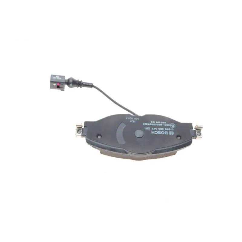 Колодки гальмівні передні BOSCH 0 986 495 347 для Audi A3, VW Golf, Skoda Octavia, з датчиком