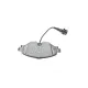 Колодки гальмівні передні BOSCH 0 986 495 347 для Audi A3, VW Golf, Skoda Octavia, з датчиком