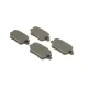 Колодки гальмівні задні BOSCH 0 986 495 348 для Mercedes-Benz A-Class (W176) / B-Class (W246) 2011-, 106.6x58.6x18.2 мм