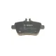 Колодки гальмівні задні BOSCH 0 986 495 348 для Mercedes-Benz A-Class (W176) / B-Class (W246) 2011-, 106.6x58.6x18.2 мм