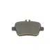Колодки гальмівні задні BOSCH 0 986 495 348 для Mercedes-Benz A-Class (W176) / B-Class (W246) 2011-, 106.6x58.6x18.2 мм