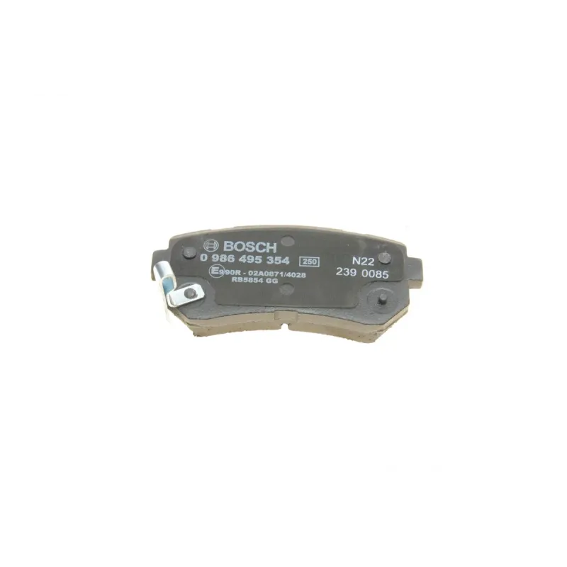 Колодки гальмівні задні BOSCH 0 986 495 354 для Hyundai i20, Kia Ceed, Sportage 1.1-3.3 2005-