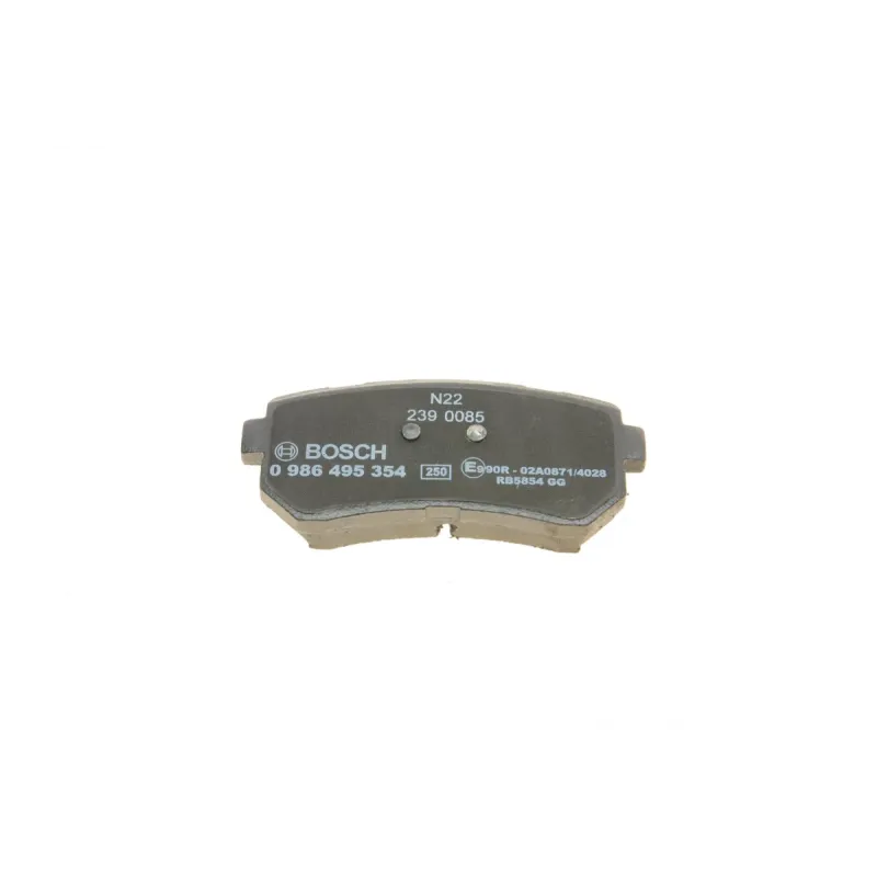 Колодки гальмівні задні BOSCH 0 986 495 354 для Hyundai i20, Kia Ceed, Sportage 1.1-3.3 2005-