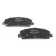Колодки гальмівні передні BOSCH 0 986 495 375 для Nissan Armada, Infiniti QX56 170.3x62.7 мм