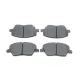 Колодки гальмівні передні BOSCH 0 986 495 392 для Fiat Tipo (356) 2015- 133x58.8x19.2 мм