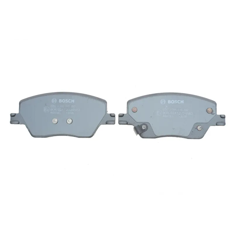 Колодки гальмівні передні BOSCH 0 986 495 392 для Fiat Tipo (356) 2015- 133x58.8x19.2 мм