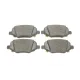 Колодки гальмівні задні BOSCH 0 986 495 396 для Ford Edge 2006-, Explorer 2010-