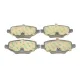 Колодки гальмівні задні BOSCH 0 986 495 396 для Ford Edge 2006-, Explorer 2010-
